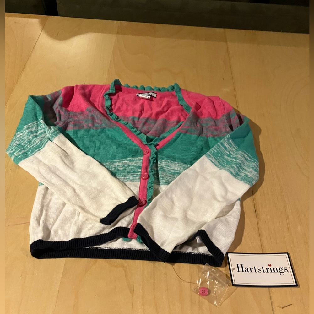 NWT Hartstrings sweater. Size 6X